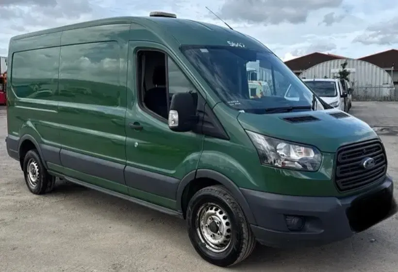 Used Ford Transit 130 HP (95 kW) 2017 Green Van