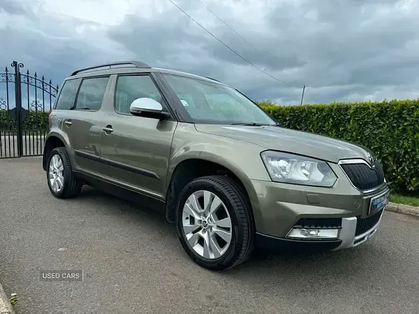 Used Skoda Yeti SE L 110 HP (80 kW) 2016 Green SUV