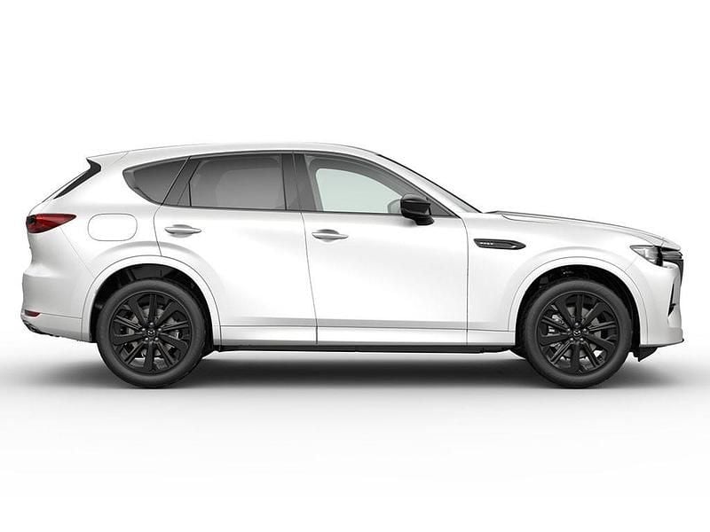 New Mazda CX-60 Homura-Line 327 HP (240 kW) 2025 Rhodium white SUV