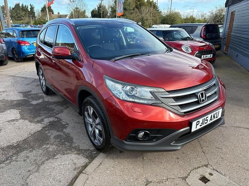 Used Honda CR-V EX 2015 Red SUV