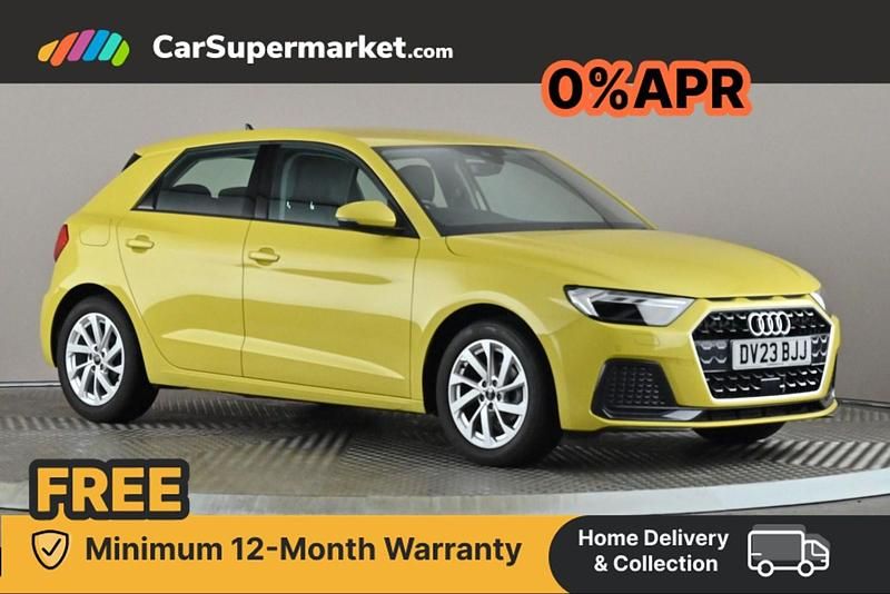 Yellow Used 2023 Audi A1 Sport Hatchback | £23,497 (Expensive) - Image 1/4