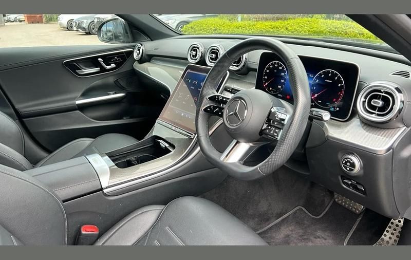 Used Mercedes C200 AMG Line Premium 200 HP (147 kW) 2022 Black Sedan