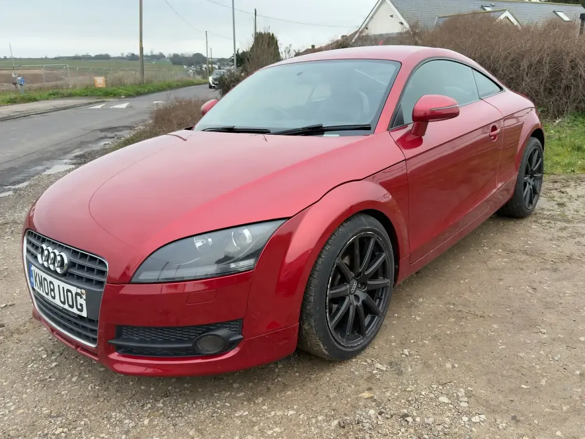 Used Audi TT 200 HP (147 kW) 2008 Red Coupe