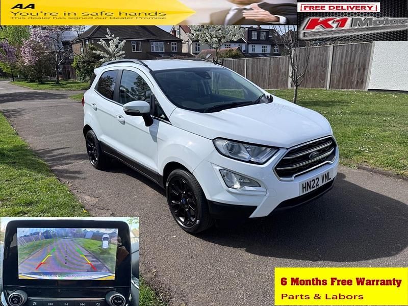Begagnad Ford Ecosport Titanium 2022 Vit SUV