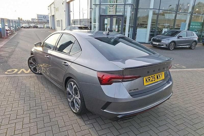 Used Skoda Octavia vRS 195 HP (143 kW) 2025 Graphite grey metallic Hatchback