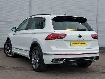 Used VW Tiguan R-line Edition 150 HP (110 kW) 2023 White SUV
