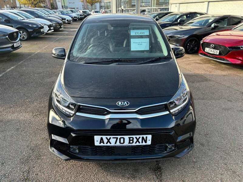 Used Kia Picanto X-Line 67 HP (49 kW) 2021 Black Hatchback