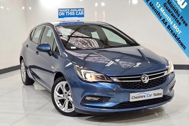 Used Vauxhall Astra SRi 150 HP (110 kW) 2016 Blue Hatchback