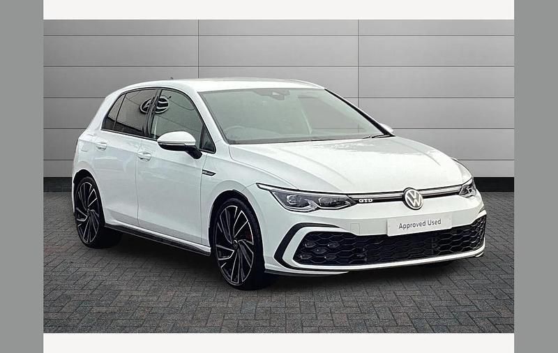 Used VW Golf VIII GTD 200 HP (147 kW) 2024 Pure white Hatchback