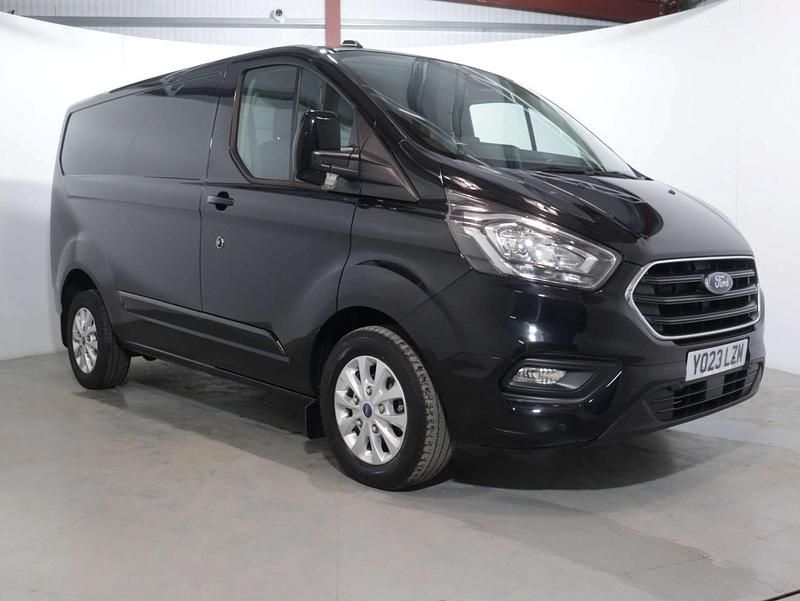 Black Used 2023 Ford Transit Custom Limited | £18,200 (Fair price) - Image 1/2