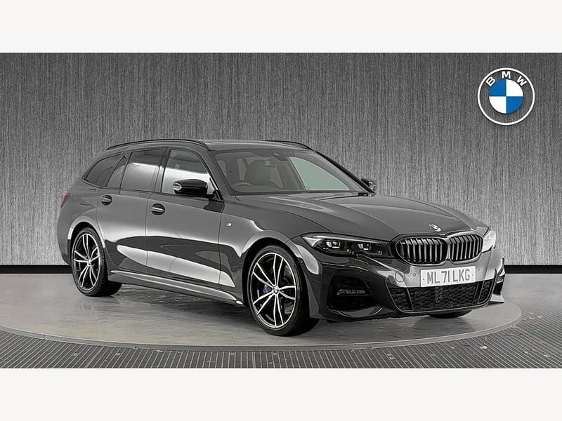 Grey Used 2021 BMW 320 M Sport Estate | £27,699 (Expensive) - Image 1/3