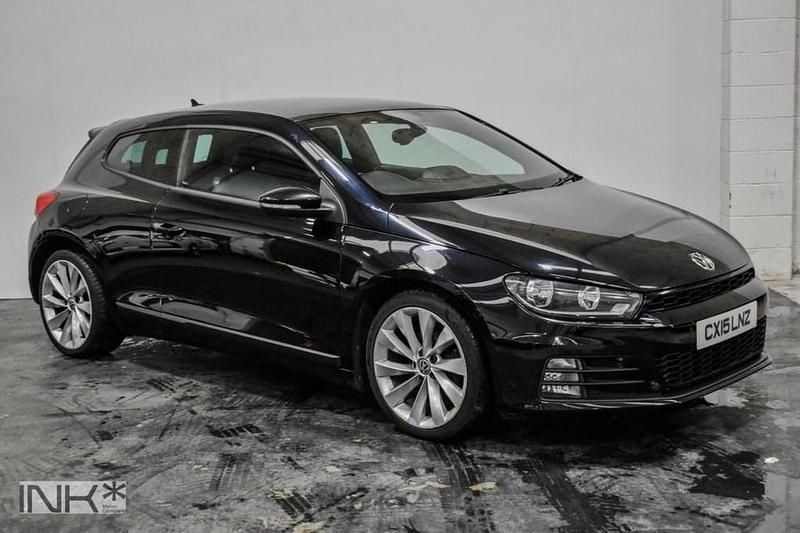 Used VW Scirocco GT 150 HP (110 kW) 2015 Black Coupe