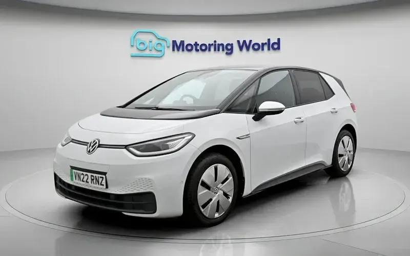 Used VW ID.3 Pro Performance 150 kW (204 HP) 2022 White Hatchback
