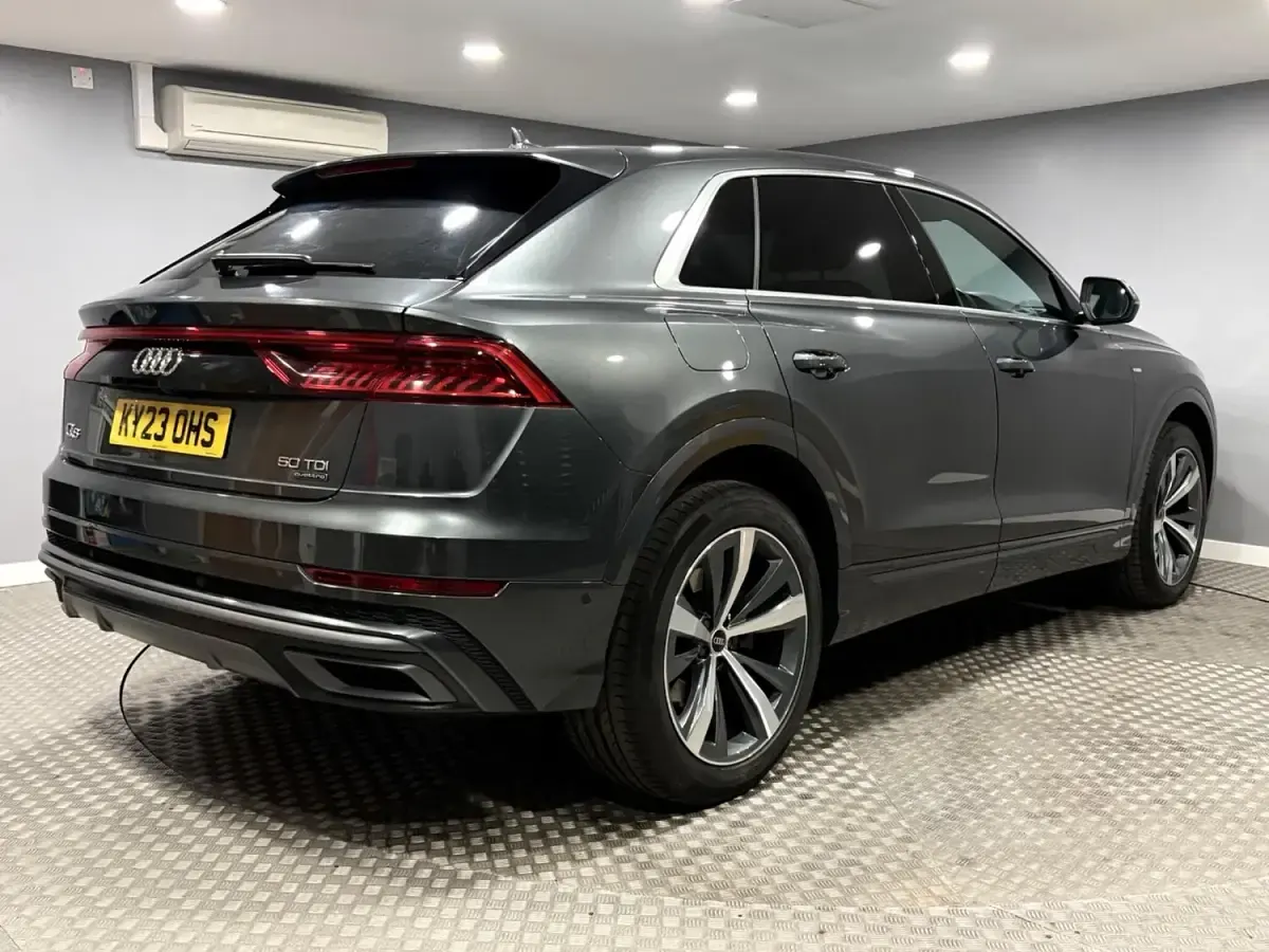 Used Audi Q8 S-Line 286 HP (210 kW) 2023 Grey SUV
