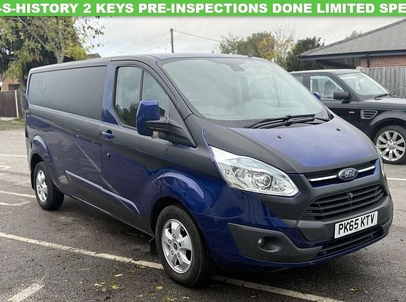 Blue Used 2015 Ford Transit Custom Limited Van | £10,000 (Fair price) - Image 1/4