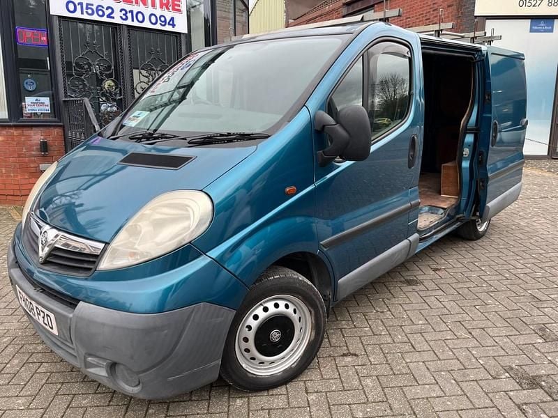 Used Vauxhall Vivaro 115 HP (84 kW) 2008 Blue MPV