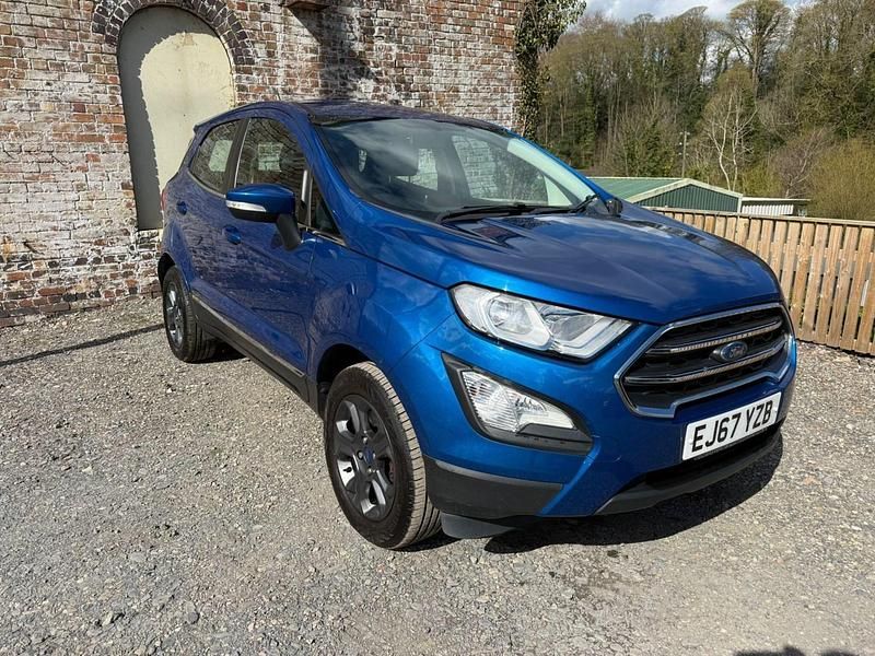 Used Ford Ecosport Zetec 125 HP (91 kW) 2018 Blue SUV