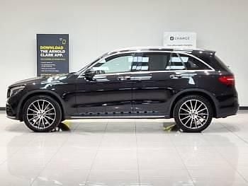 Used Mercedes GLC250 AMG line 204 HP (150 kW) 2017 Black SUV