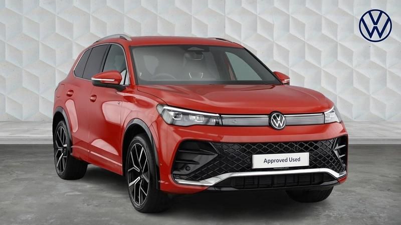 Used VW Tiguan R-line 150 HP (110 kW) 2025 Red SUV