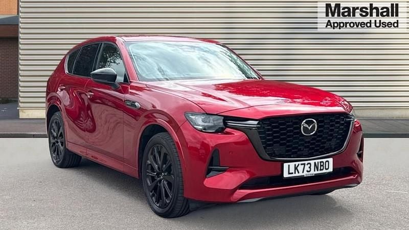 Red Used 2023 Mazda CX-60 Homura-Line SUV | £29,591 (Fair price) - Image 1/4