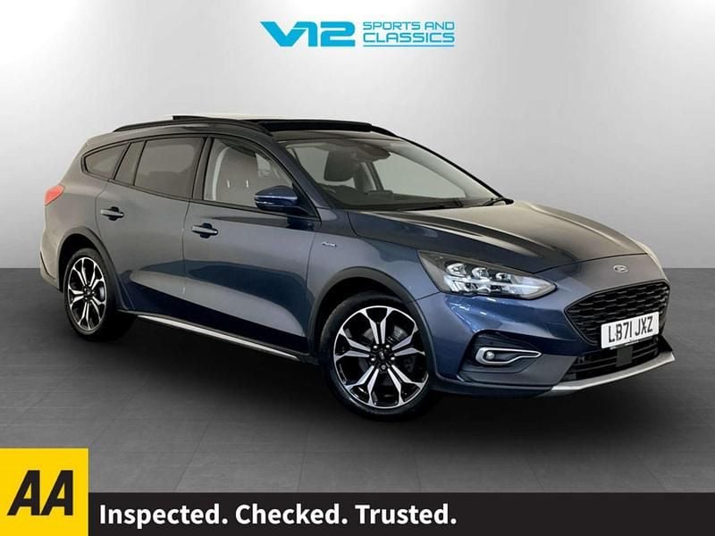 Used Ford Focus Active X 120 HP (88 kW) 2022 Blue Estate