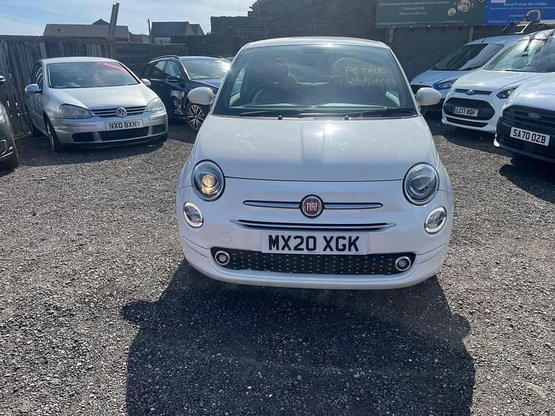 White Used 2020 Fiat 500 Lounge Hatchback | £5,999 (Super price) - Image 1/4
