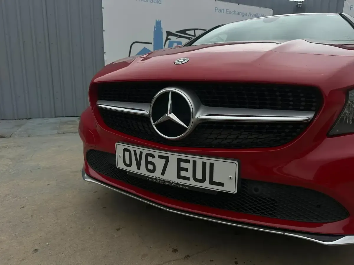 Used Mercedes CLA200 2017 Red Sedan