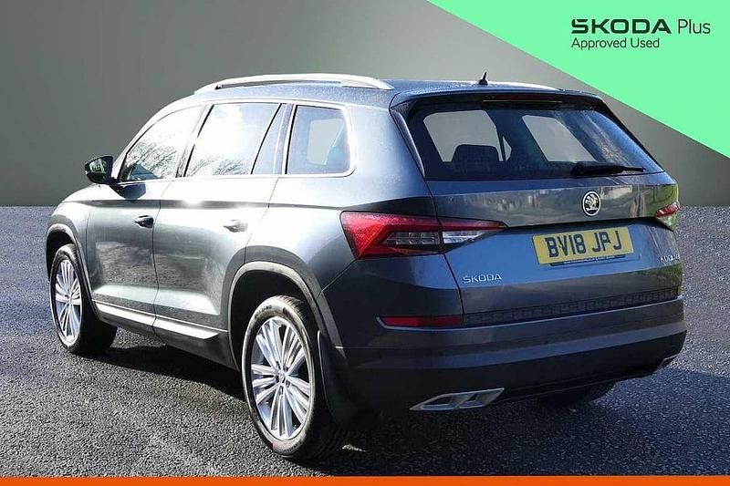Used Skoda Kodiaq 110 HP (80 kW) 2018 Quartz grey metallic SUV
