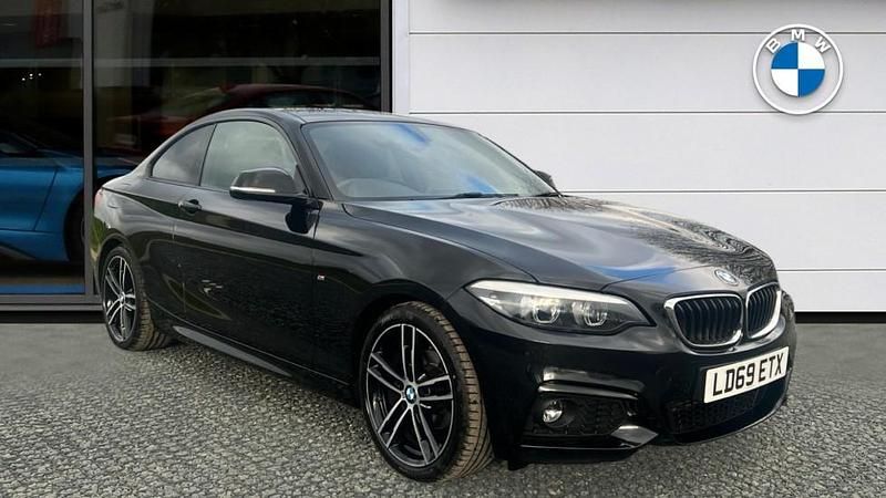 Used BMW 218 M Sport 150 HP (110 kW) 2019 Black Coupe
