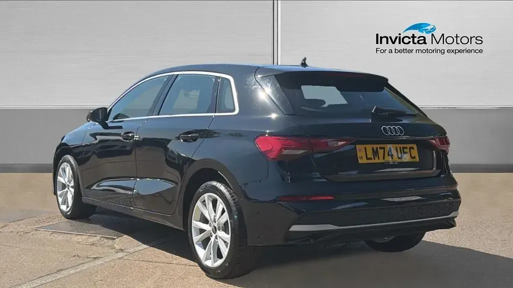 Used Audi A3 Sport 117 HP (86 kW) 2024 Black pearl metallic Hatchback