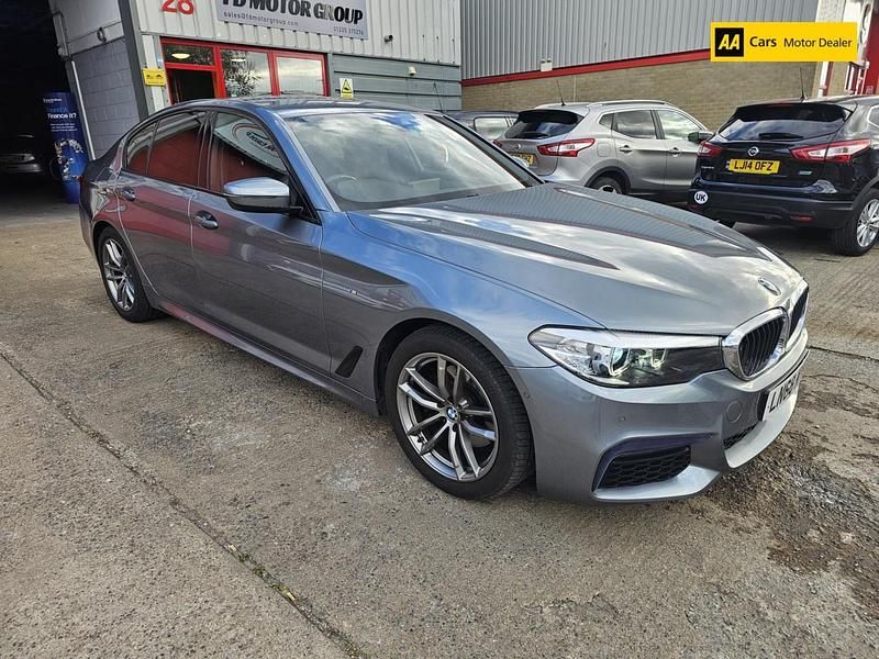 Blue Used 2018 BMW 520 M Sport Sedan | £16,500 (Fair price) - Image 1/4