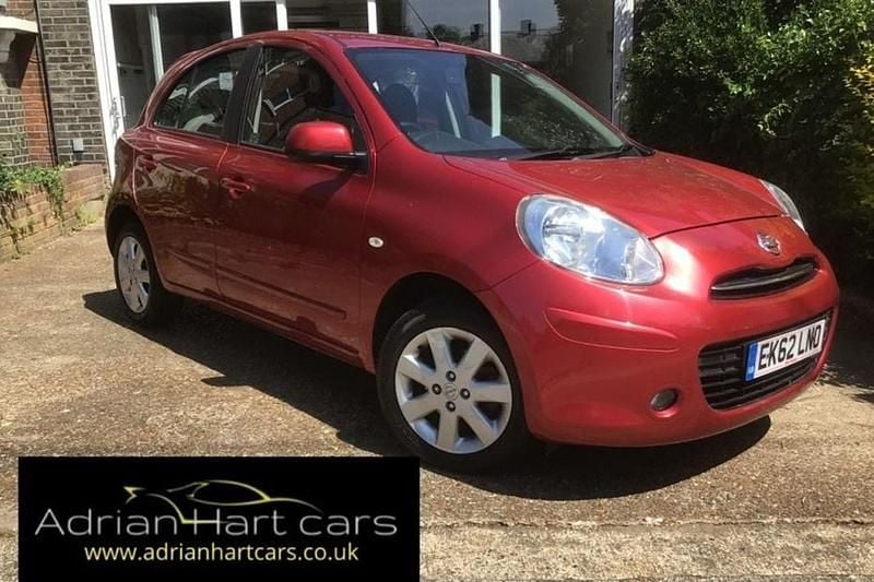 Red Used 2012 Nissan Micra Acenta Hatchback | £5,600 (Fair price) - Image 1/1