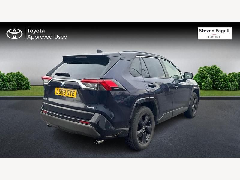 Used Toyota RAV4 215 HP (158 kW) 2019 Blue/black SUV