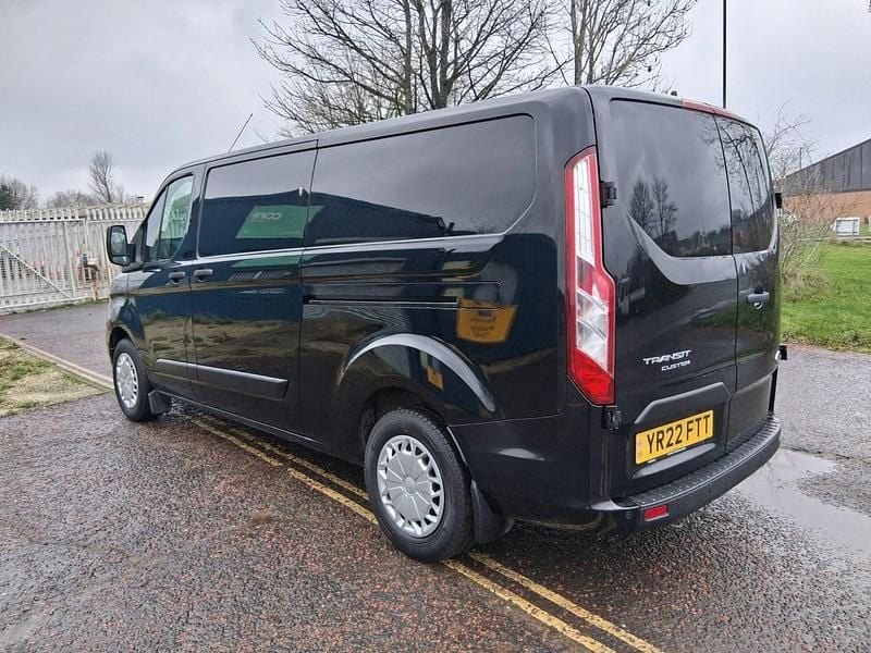 Used Ford Transit Custom Trend 130 HP (95 kW) 2022 Black Van