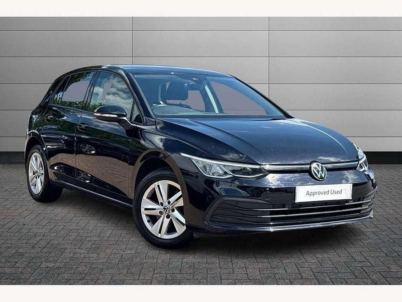 Black Used 2021 VW Golf VIII Life Hatchback | £18,495 (Good price) - Image 1/4