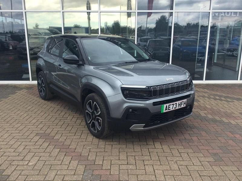 Black/grey Used 2023 Jeep Avenger SUV | £22,998 (Expensive) - Image 1/3