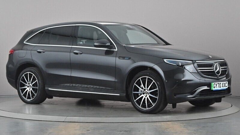 Grey Used 2020 Mercedes EQC400 AMG line SUV | £23,799 (Super price) - Image 1/4