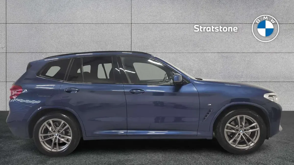 Used BMW X3 M Sport 187 HP (137 kW) 2020 Blue SUV