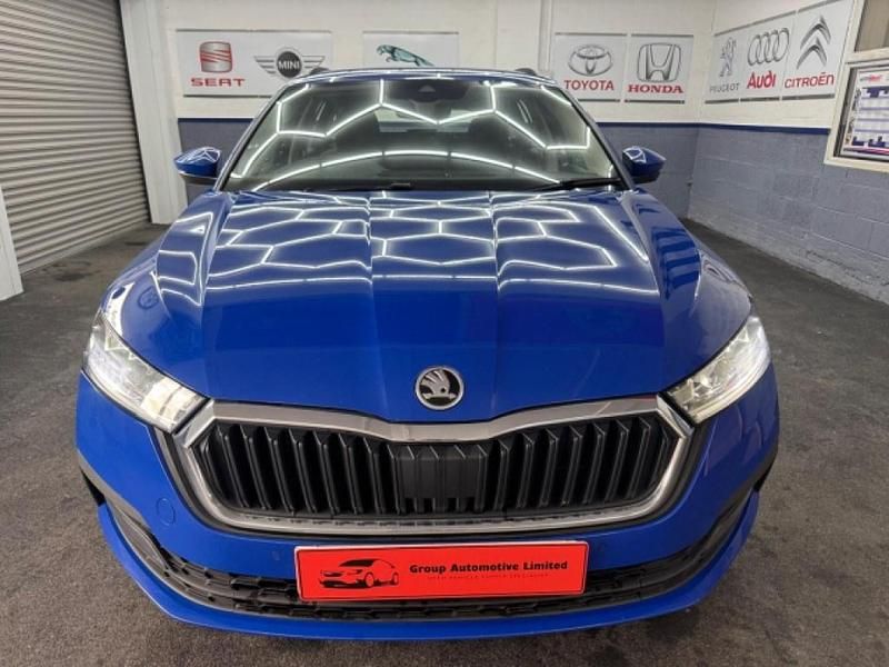 Used Skoda Octavia SE Technology 150 HP (110 kW) 2021 Blue Estate