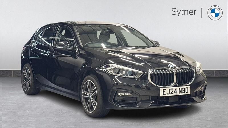 Black Used 2024 BMW 118 Sport Line Hatchback | £23,750 (Good price) - Image 1/4