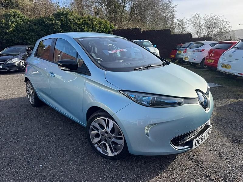 Used Renault Zoe Dynamique 64 kW (88 HP) 2015 Blue Hatchback