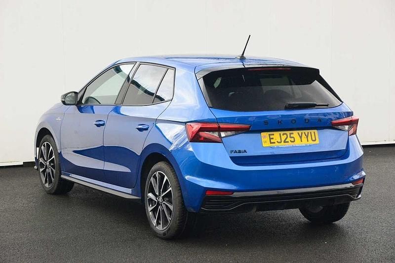 Used Skoda Fabia Monte Carlo 85 HP (62 kW) 2025 Race blue metallic Hatchback