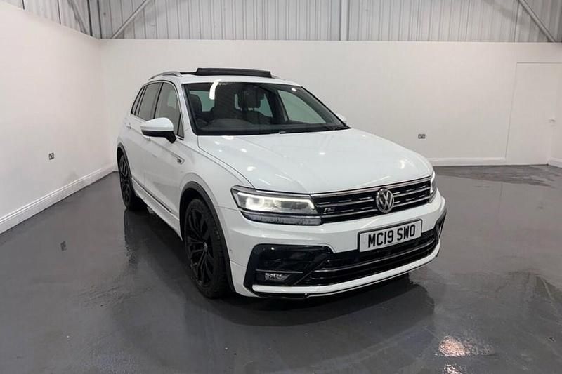 Used VW Tiguan R-line 150 HP (110 kW) 2019 White SUV