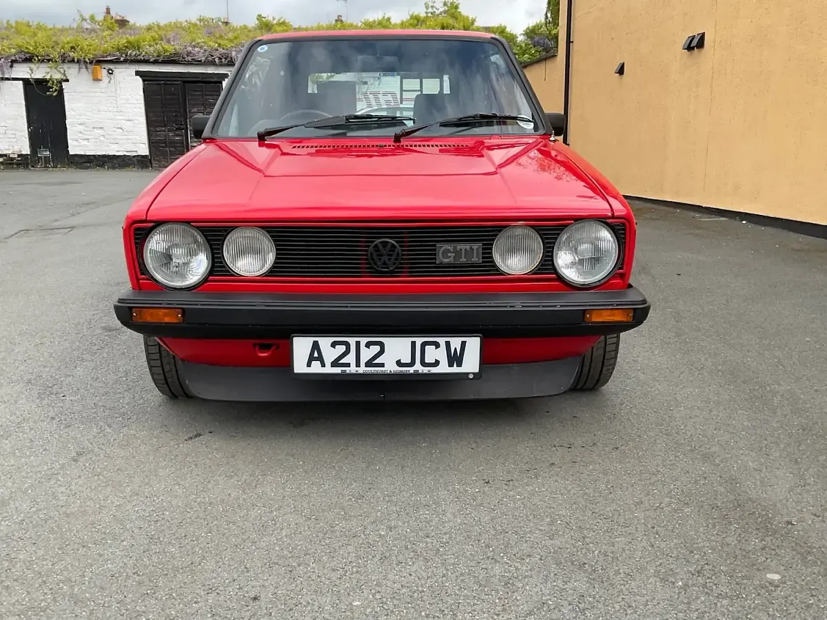Used VW Golf II GTI 1983 Red Hatchback