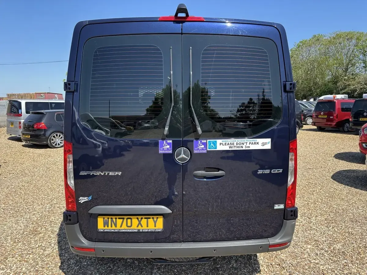 Used Mercedes Sprinter 2020 Blue Van
