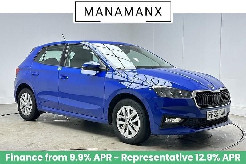 Blue Used 2023 Skoda Fabia Comfort Hatchback | £13,490 (Good price) - Image 1/2