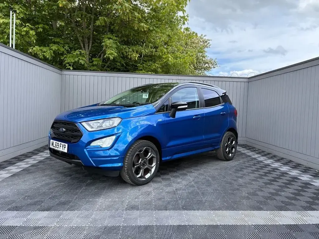 Usado Ford Ecosport ST-Line 125 HP (91 kW) 2019 Azul SUV