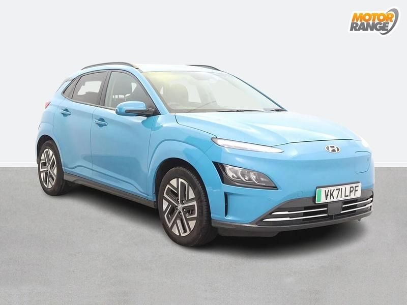 Second-hand Hyundai Kona Premium 150 kW (204 CP) 2021 Albastru SUV