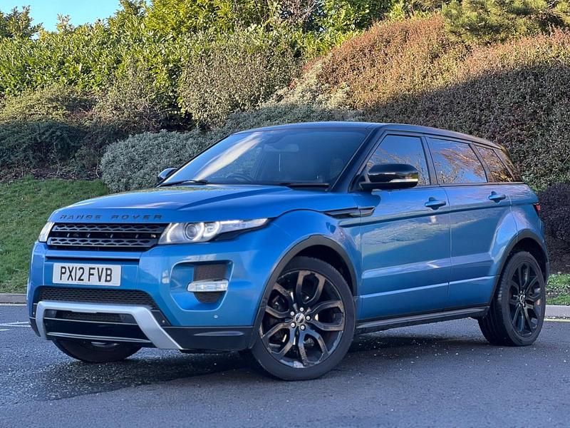 Used Land Rover Range Rover evoque Dynamic 2012 Blue Estate