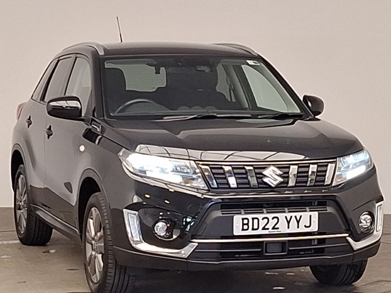 Black Used 2022 Suzuki Vitara SZ-T SUV | £18,998 (Fair price) - Image 1/4